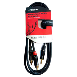 CABLE 2X1 RCA A 3,5 MAXLIN MX500L1-8 1,8MT