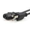 Cable De Poder 1,2m Negro