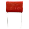 Condensador Rojo 155j 630v