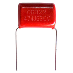 Condensador Rojo 474j A 630v