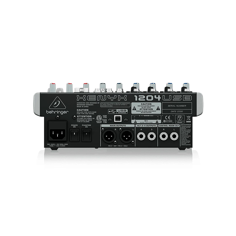 Consola Behringer 1204usb