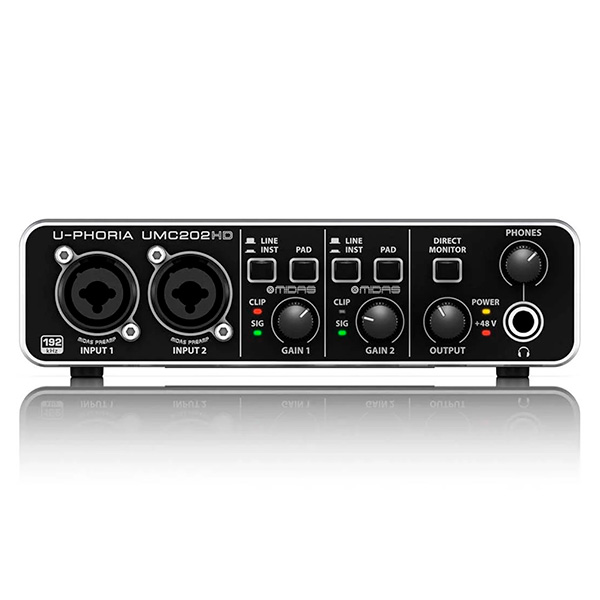 INTERFACE UMC202HD BEHRINGER