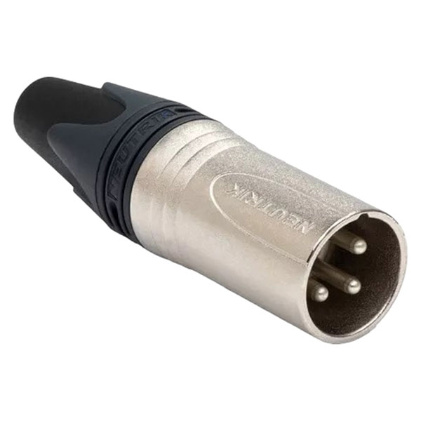 CANON PLUG MACHO AEREO NEUTRIK NC3MXX XLR METALICO ORIGINAL