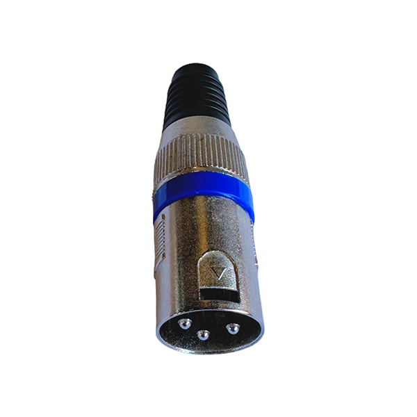 CANON PLUG MACHO AEREO METALICO AZUL PRY PR-04XA