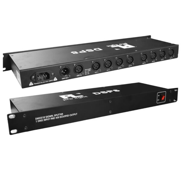 DSP8 DIVISOR DE 8 VIAS DMX PRO LIGHT