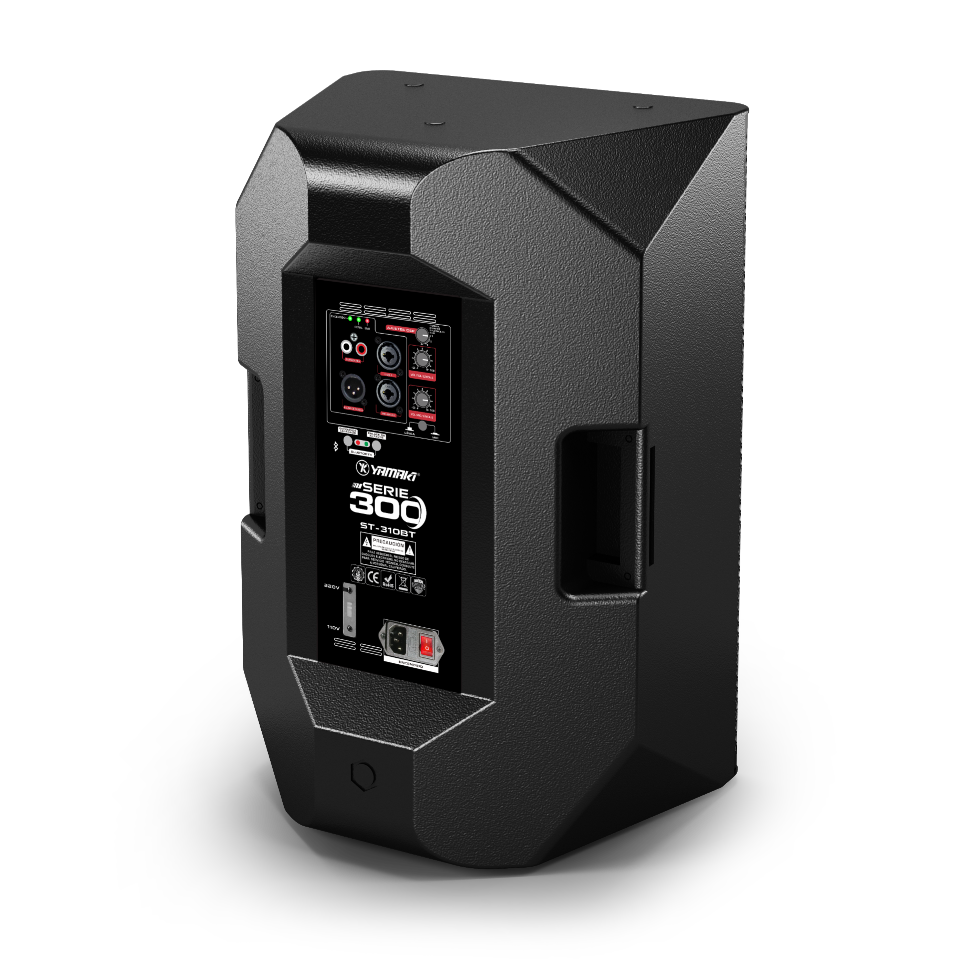 CABINA ACTIVA BIAMPLIFICADA YAMAKI ST-310BT