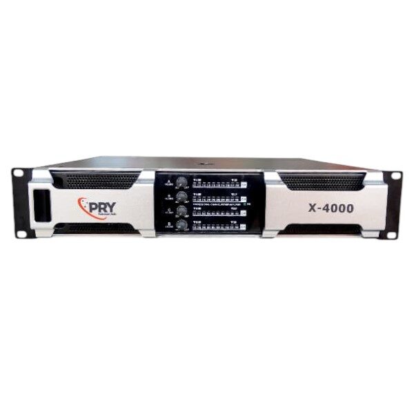 Amplificador Pry X-4000 4 canales