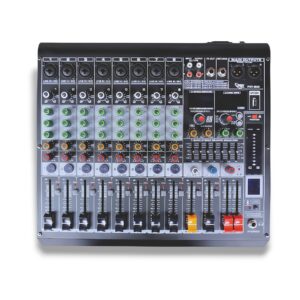 Consola Mezcladora Pry MX8 Profesional 8 Canales Audio DJ Sonido