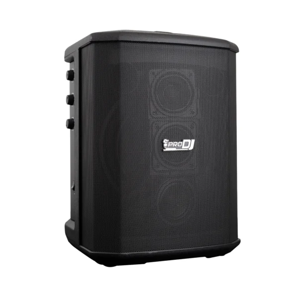 CABINA ACTIVA RECARGABLE PRO DJ P1 GO LITE 6.5″ | BLUETOOTH | BATERÍA DE LITIO | ENTRADAS XLR COMBO