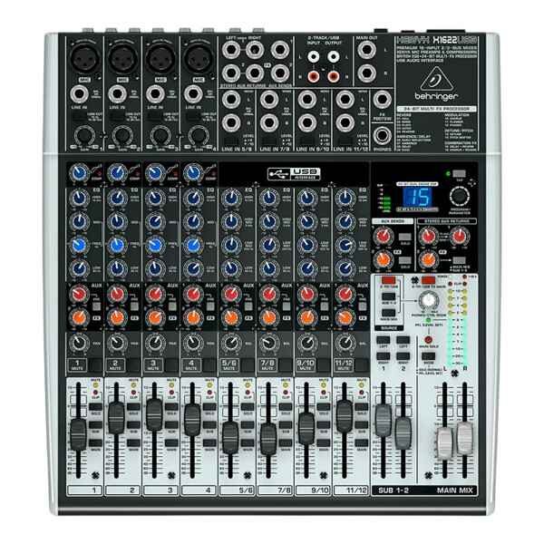 Mezclador X1622USB BEHRINGER análogo 4 entradas