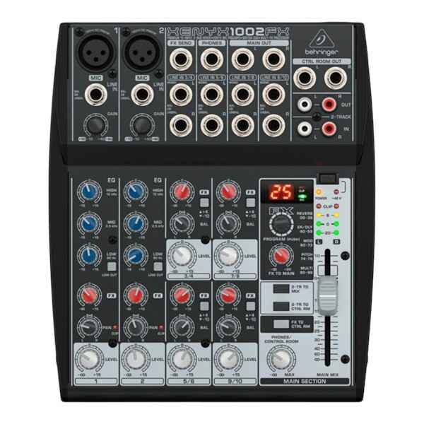 Mezcladora XENYX 1002SFX BEHRINGER analógica