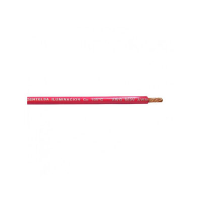 Cable 1X16 Vehicular Rojo Centelsa