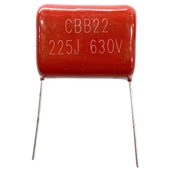 Condensador Rojo 225J 630V