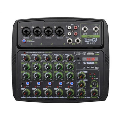 Consola PRO DJ B6L Interfaz