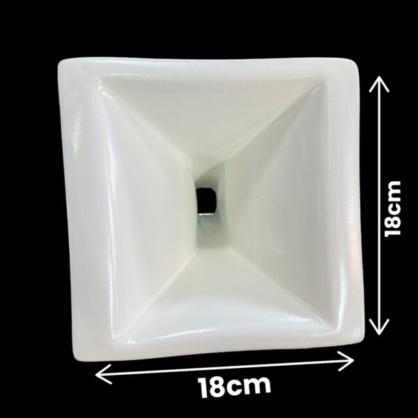Difusor Fibra 18X18 De Rosca