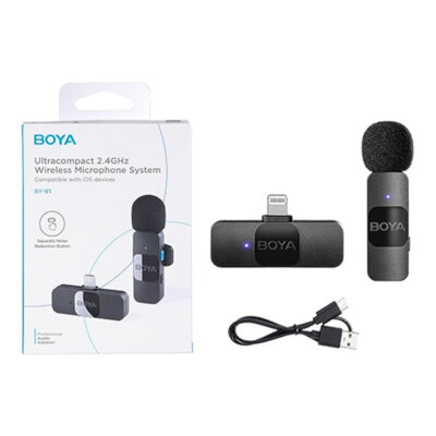 Microfono Boya Inalambrico By-V1