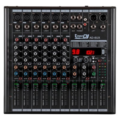 Consola PRO DJ AD-6UX