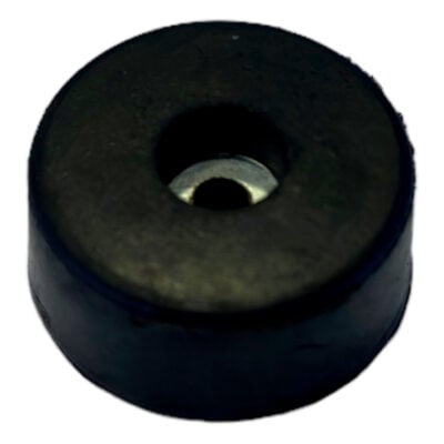 Topito De Goma Mediano Con Centro De Aluminio Ak16