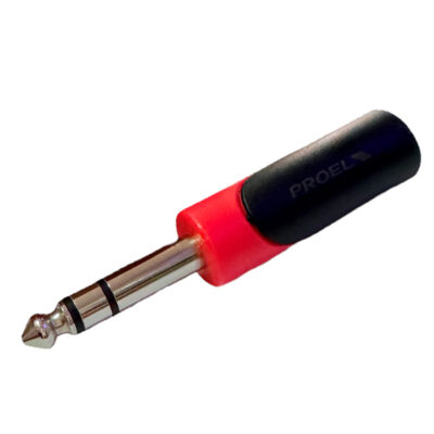 Convertidor Proel De 3,5Mm A Conector Plug 1/4 Trs Estéreo