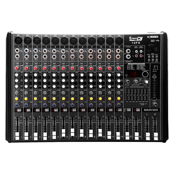 Consola 12FX PRO DJ