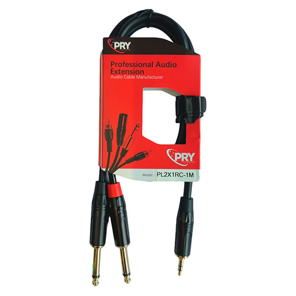 Cable 2X1 2 1/4 A 3,5 PRY Pl2X1Rc-1M