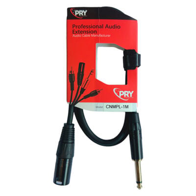 Cable Canon Xlr Macho Plug 1/4 PRY Cnmpl-1M