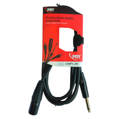 Cable Canon Xlr Macho Plug 1/4 PRY Cnmpl-2M