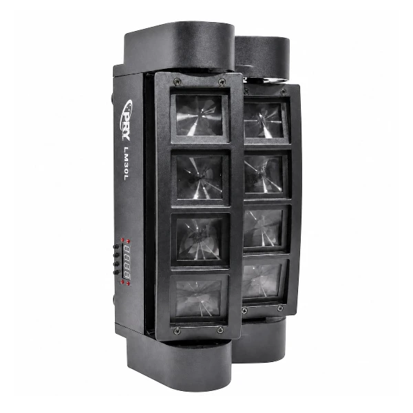 Luz barredora PRY LM30L LED láser 30 W DMX con efecto RGB multicolor para eventos