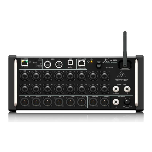 Consola Behringer XR18 18 entradas / 12 buses digital Wi-Fi / USB 18x18