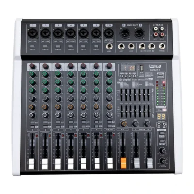Consola PRO DJ AD8UX-II 8 Canales