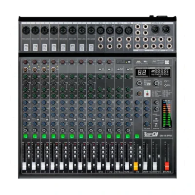 Consola PRO DJ GM16-PRO 16 Canales