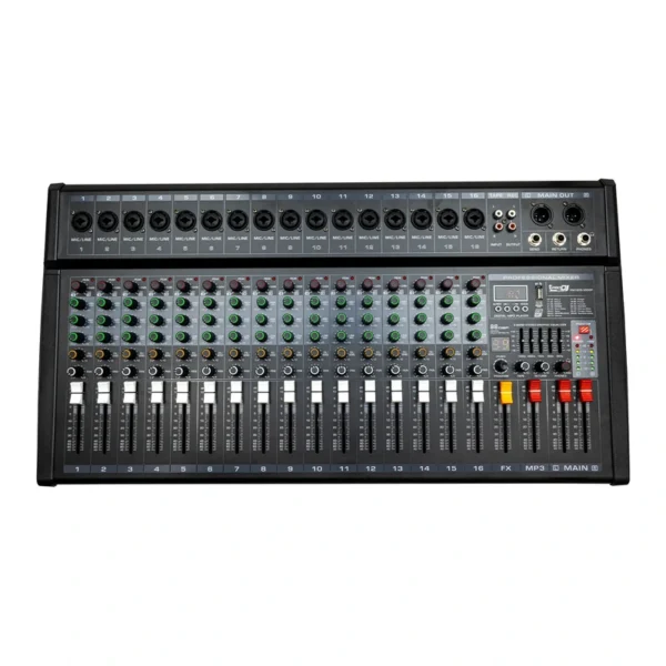 Consola PRO DJ PM160S-99DSP 16 Canales 99 Efectos DSP