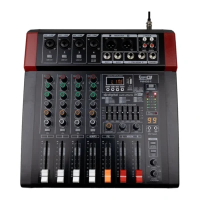 Consola PRO DJ PM40S-II 4 Canales Análoga Bluetooth / USB