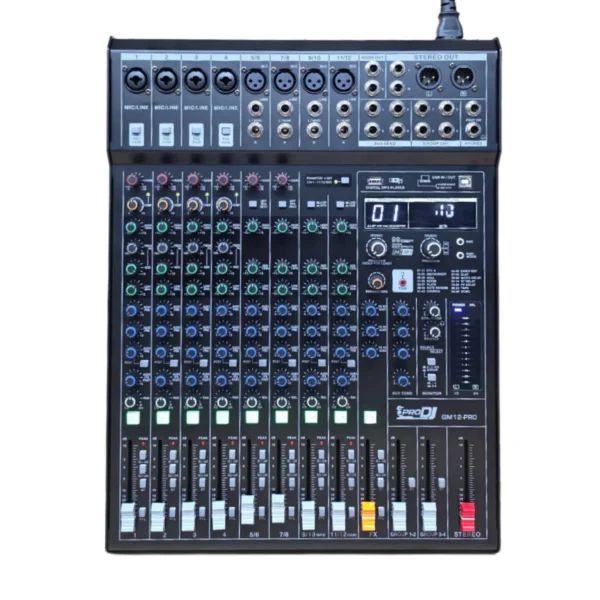 Consola PRO DJ GM12-PRO PRO DJ