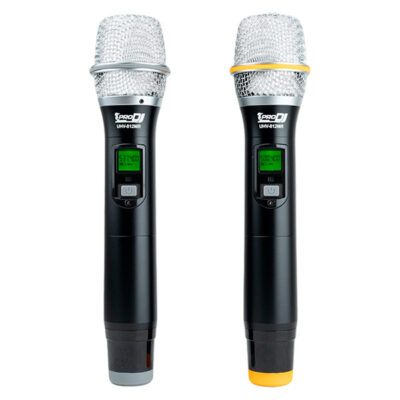 Micrófono PRO DJ Inalambrico UHV-812MR
