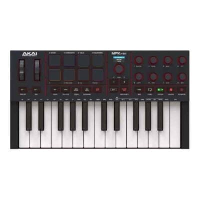 Controlador Midi Akai Mpk Mini Mk4 Negro