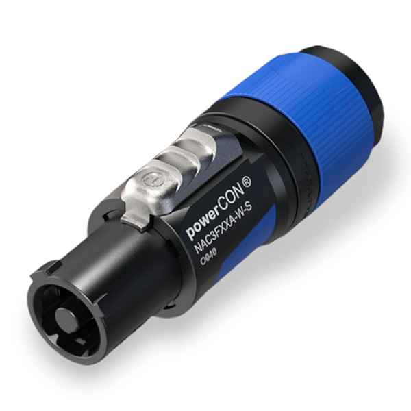 Neutrik Macho Powercon Azul Original Nac3Fxxa-W-L