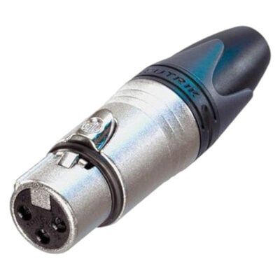 Canon Plug Hembra Aereo Neutrik Nc3Fxx Xlr Metalico Original