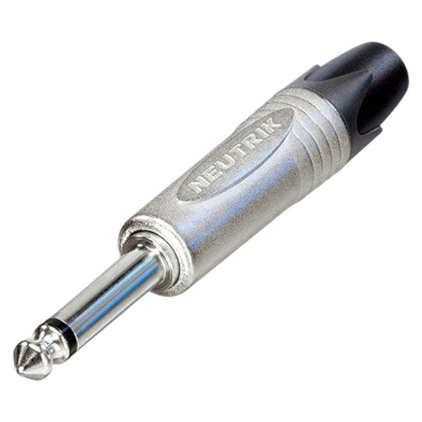 Plug 1/4 Neutrik Monofonico Metalico Ts Np2X Anti Ruido