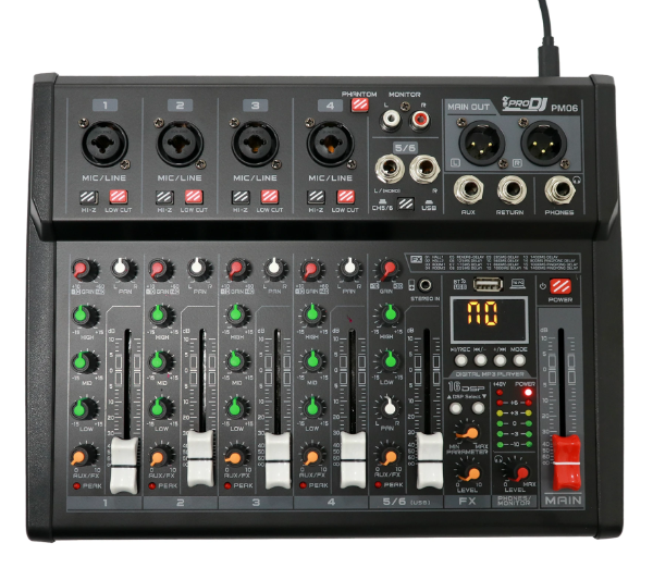 Consola PRO DJ PM06