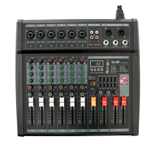 Consola PRO DJ PM60S-99DSP