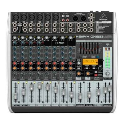 Mezclador Qx1222Usb Behringer Análogo 6 Entradas