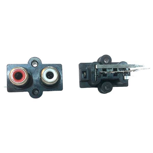 Rca Doble Para Chasis Jack Rca 2 Vias