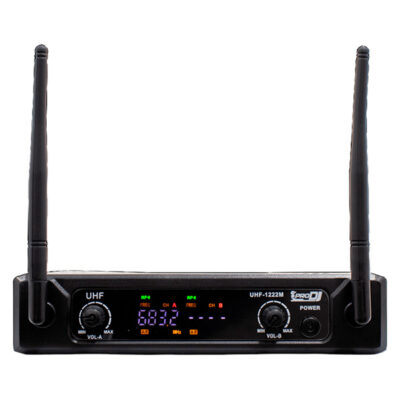 Micrófono PRO DJ Inalambrico UHF-1222M