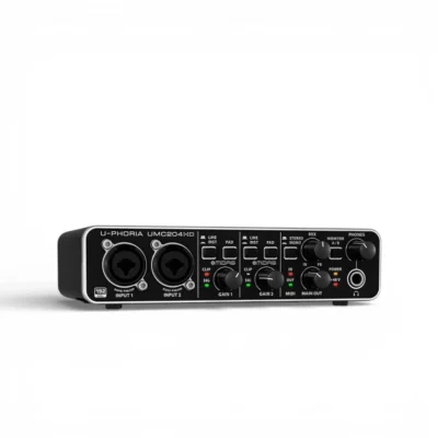Interfaz Umc204Hd Behringer Usb Grabación