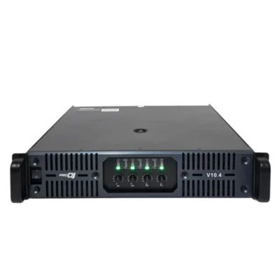 Amplificador PRO DJ V10.4 4 Canales 1500 W a 4 Ω / 3000 W Bridge