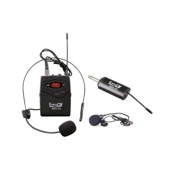 Micrófono PRO DJ M80-HL Mano / Lavalier