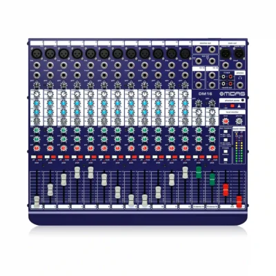 Consola analógica Midas DM16 16 canales con 12 preamplificadores