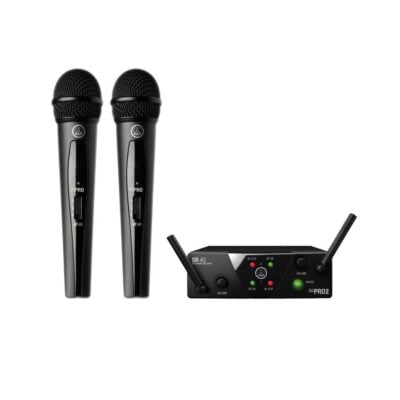 Micrófono inalámbrico doble AKG WMS40 Mini2 Dual Vocal Set