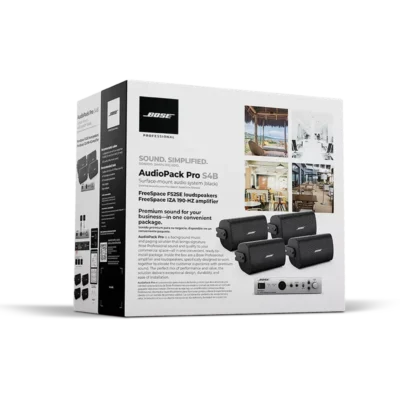 Combo Bose AudioPack Pro S4 Black